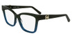Longchamp Eyeglasses LO2761 N TRANSPARENT GRADIENT KHAKI/BLU/316
