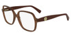 Longchamp Eyeglasses LO2757 N TRANSPARENT BROWN/200