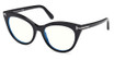 Tom Ford Eyeglasses FT6091-B shiny black/001