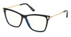 Tom Ford Eyeglasses FT6097-B shiny black/001