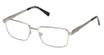 Harley-Davidson Eyeglasses HD50112 shiny light nickeltin/010