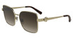 Longchamp Eyeglasses LO181S N GOLD/GRADIENT BROWN/727