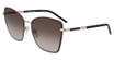 Longchamp Eyeglasses LO167S N BROWN/GRADIENT KHAKI/209