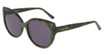 Anne Klein Eyeglasses AK7109 OLIVE MARBLE/302