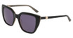 Anne Klein Eyeglasses AK7111 BLACK IVORY/001