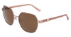 Anne Klein Eyeglasses AK7112 ROSE GOLD/770