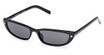 Guess? Eyeglasses GJ00001 shiny black / smoke/01A