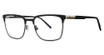 Jhane Barnes Eyeglasses Extremum Black/BK