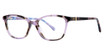 Lilly Pulitzer Eyeglasses Azura Violet Tortoise/VI