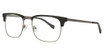 Michael Ryen Eyeglasses MRM-140 Matte Black / Gunmetal/1