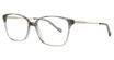 Scott Harris UTX Eyeglasses SHX-026 Gray Fade / Gold/3