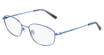 Flexon Eyeglasses FLEXON W3039 N SHINY SLATE BLUE/455