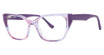 kensie Eyeglasses Glossy Purple Crush/PP
