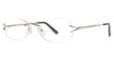 Genevieve Boutique Eyeglasses Bistro gold