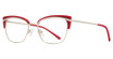 Serafina Eyewear Eyeglasses Pepper Burgundry