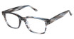 Kliik:denmark Eyeglasses K-802 OCEAN STRIPE/S404