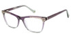 Nicole Miller Eyeglasses GALICE PURPLE / TEAL/C01