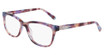Nine West Eyeglasses NW5214 N TEAL/PURPLE TORTOISE/411