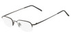 Flexon Eyeglasses FLEXON 607 N BLACK CHROME/001