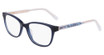 Nine West Eyeglasses NW5216 N CRYSTAL NAVY/415