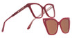 Calvin Klein Eyeglasses CK24550 CLIP N BURGUNDY/605