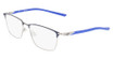 Nike Eyeglasses NIKE 6066 N MATTE OBSIDIAN/SILVER/411