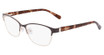 Nine West Eyeglasses NW8014 N BROWN/200