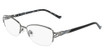 Marchon NYC Eyeglasses TRES JOLIE 194 N GUNMETAL/070