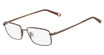 Flexon Eyeglasses FLEXON BENEDICT 600 N SHINY BROWN/210