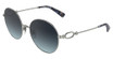 Longchamp Eyeglasses LO188S SILVER/GRADIENT BLUE/042