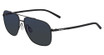 Columbia Eyeglasses C115SP N MIST TRAIL MATTE BLACK/BLUE MIRROR LENS/002
