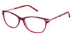 Elizabeth Arden Eyeglasses Elizabeth Arden 1299 Burgundy