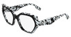 Karl Lagerfeld Eyeglasses KL6229 BLACK/MARBLE BLACK/013