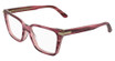 Calvin Klein Eyeglasses CK26515 TRANSPARENT STRIPED BURGUNDY/604