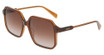 Liu Jo Eyeglasses LJ830S BROWN/CARAMEL/217