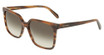 Ferragamo Eyeglasses SF2102S STRIPED BROWN/216