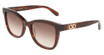 Ferragamo Eyeglasses SF2108S STRIPED WINE/656