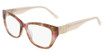 Nine West Eyeglasses NW5253 ROSEY BROWN HORN/260