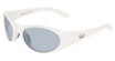 Dragon Eyeglasses DR HISS LL SHINY WHITE / SILVER ION/101