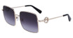 Longchamp Eyeglasses LO162S N GOLD/GRADIENT GREY/753