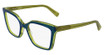 Longchamp Eyeglasses LO2795 TRANSPARENT AZURE/GREEN/413