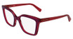 Longchamp Eyeglasses LO2795 OPALINE PURPLE/TRANSPARENT RED/504