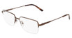 Marchon NYC Eyeglasses M-2042 MATTE BROWN/210
