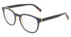 Paul Smith Eyeglasses PS26605 PRAED TRANSPARENT BLUE/YELLOW/413