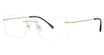 Times Square Eyeglasses ELEGANT 8 GOLD