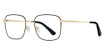 Visi Eyeglasses VS103 Black/Gold/BLK/GOLD