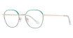 Eye Q Eyewear Eyeglasses JUBILEE Green/Gold/GRN/GLD