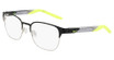 Nike Eyeglasses NIKE 8156 N SATIN BLACK/SILVER/002