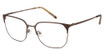 TLG Eyeglasses NU095 BROWN/C01
