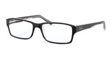 Ray-Ban Rx Eyeglasses RX5169 BLACK ON TRANSPARENT/2034